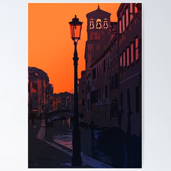 Item preview, Venetian Sunset designed and sold by AM FineArtPrints.