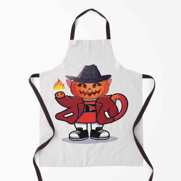Item preview, Pumpkin head fiery cat designed and sold by Pyro-Store.