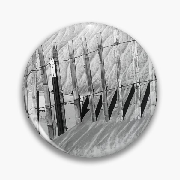 Item preview, Sand Hill With Weathered Fence As Night Falls designed and sold by DEC02.