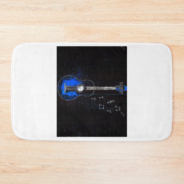 Item preview, Blue Neon Guitar, Music design designed and sold by Dven-Clothes.