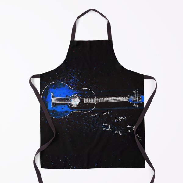 Item preview, Blue Neon Guitar, Music design designed and sold by Dven-Clothes.