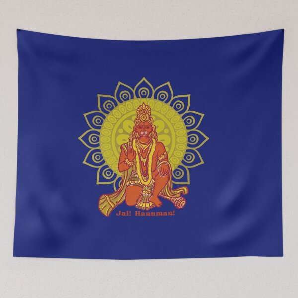 Item preview, Jai Hanuman! Lord of the Monkeys! designed and sold by JaiGuruDatta.