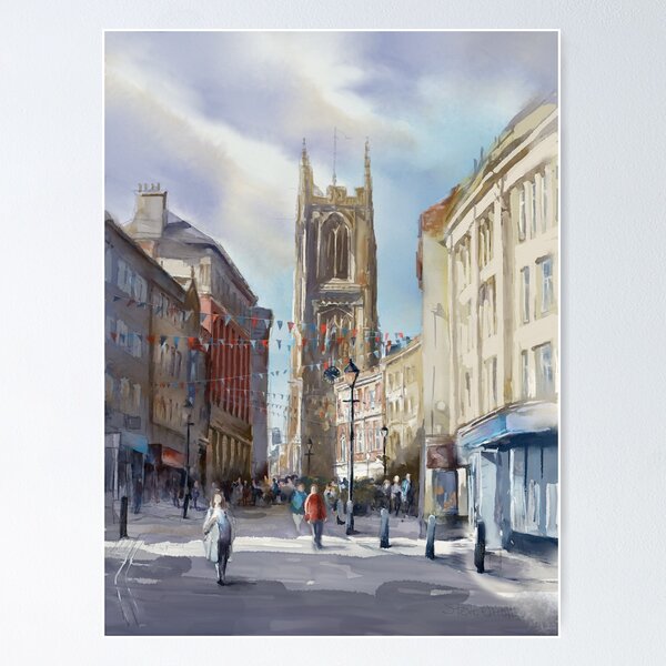 Item preview, The Cathedral Quarter, Derby. UK designed and sold by steveelliott.