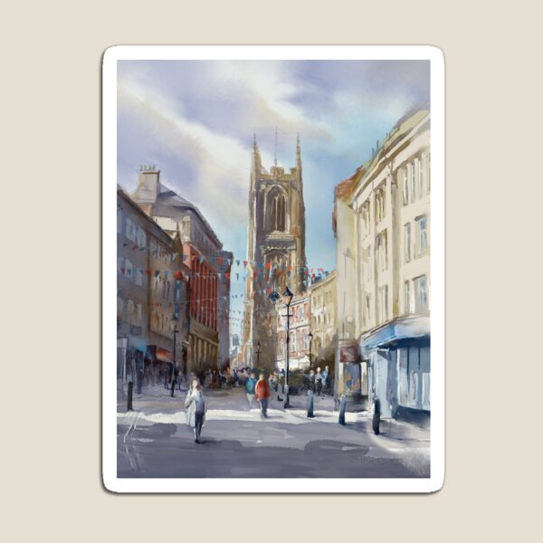 The Cathedral Quarter, Derby. UK Magnet