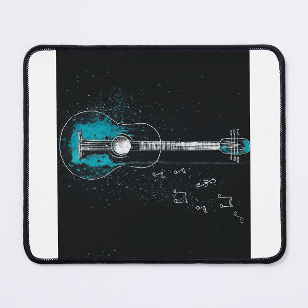 Item preview, Turquoise Neon Guitar, Music design designed and sold by Dven-Clothes.