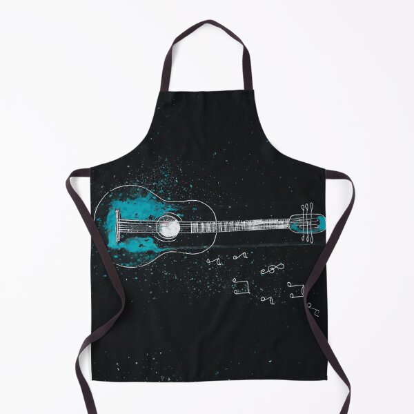 Item preview, Turquoise Neon Guitar, Music design designed and sold by Dven-Clothes.