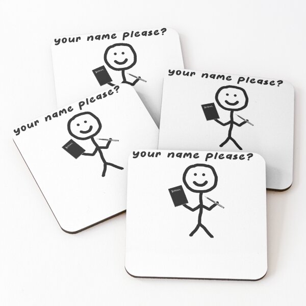 Item preview, Your Name Please? designed and sold by LiveItNow.