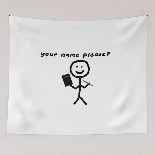 Item preview, Your Name Please? designed and sold by LiveItNow.