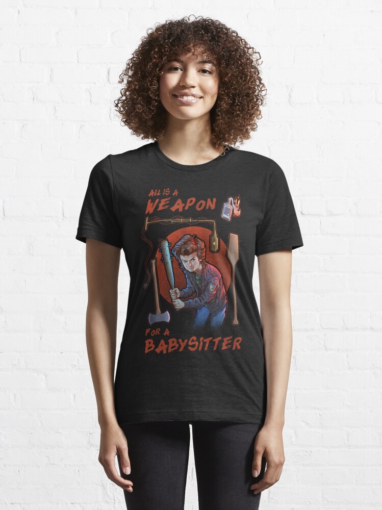 Discover All is a Weapon for a Babysitter | Essential T-Shirt 