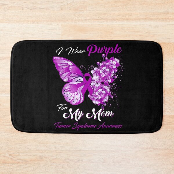 Item preview, I Wear Purple For My Mom Turner Syndrome Awareness Butterfly Ribbon Gifts designed and sold by Adropine.