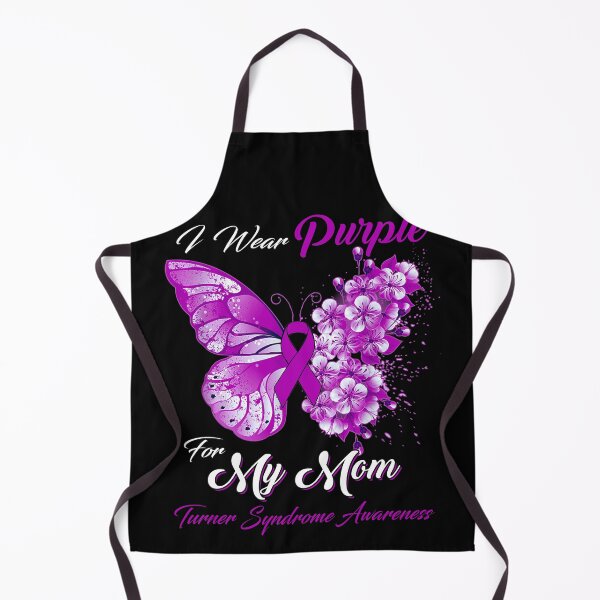 Item preview, I Wear Purple For My Mom Turner Syndrome Awareness Butterfly Ribbon Gifts designed and sold by Adropine.