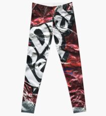Crushed Dr Pepper Tin Leggings