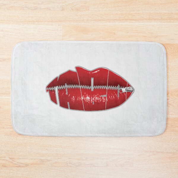 Item preview, Zipped Up Red Lips designed and sold by chillaxcats.