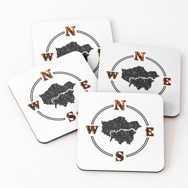 Item preview, London Map illustration | Black and Orange designed and sold by Giovanni-c.