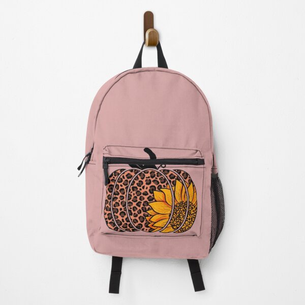 Item preview, Leopard Pumpkin with Sunflower designed and sold by TheCatmeow2000.