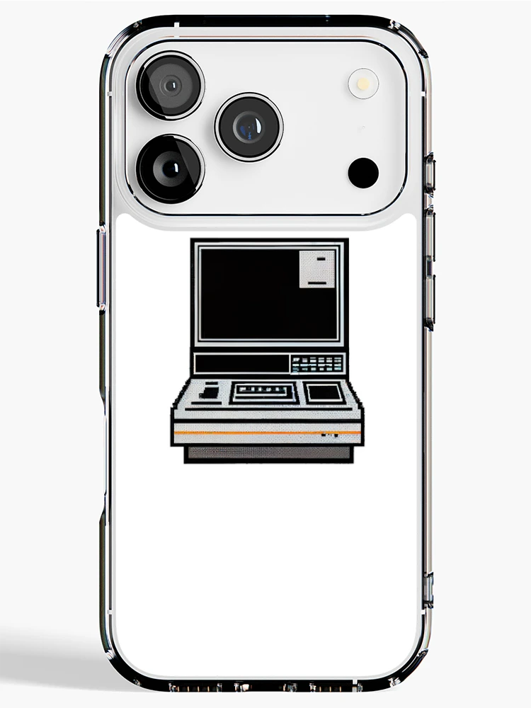 Thumbnail 1 of 5, iPhone Case, Retro Computer designed and sold by devath.
