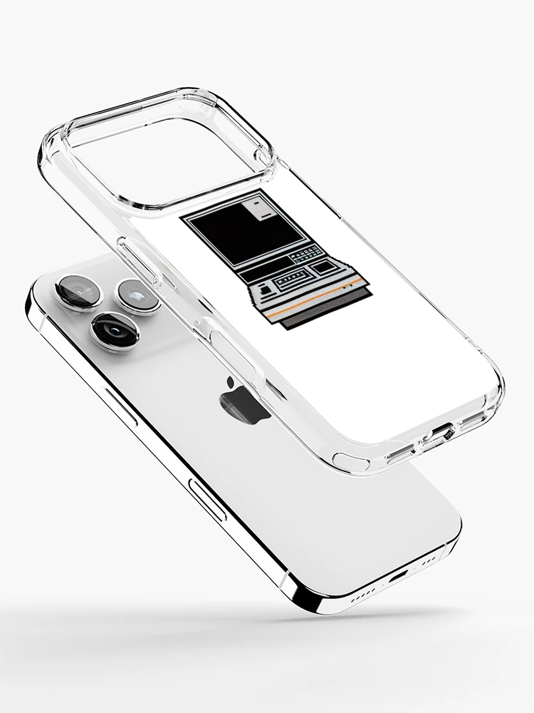 Thumbnail 2 of 5, iPhone Case, Retro Computer designed and sold by devath.