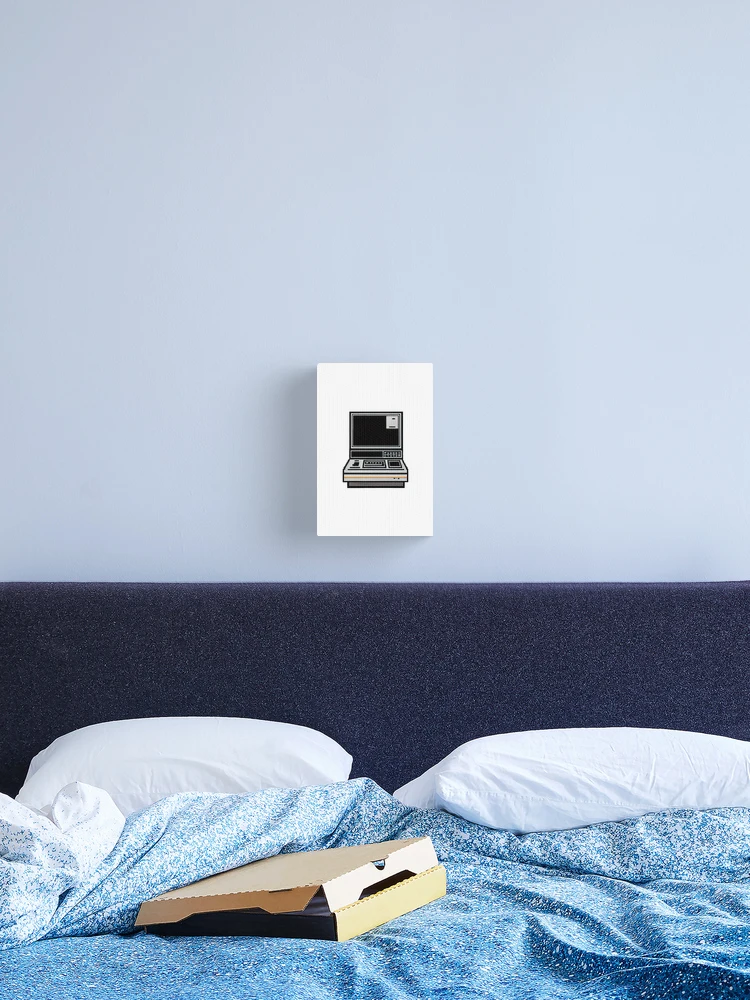 Thumbnail 2 of 3, Canvas Print, Retro Computer designed and sold by devath.