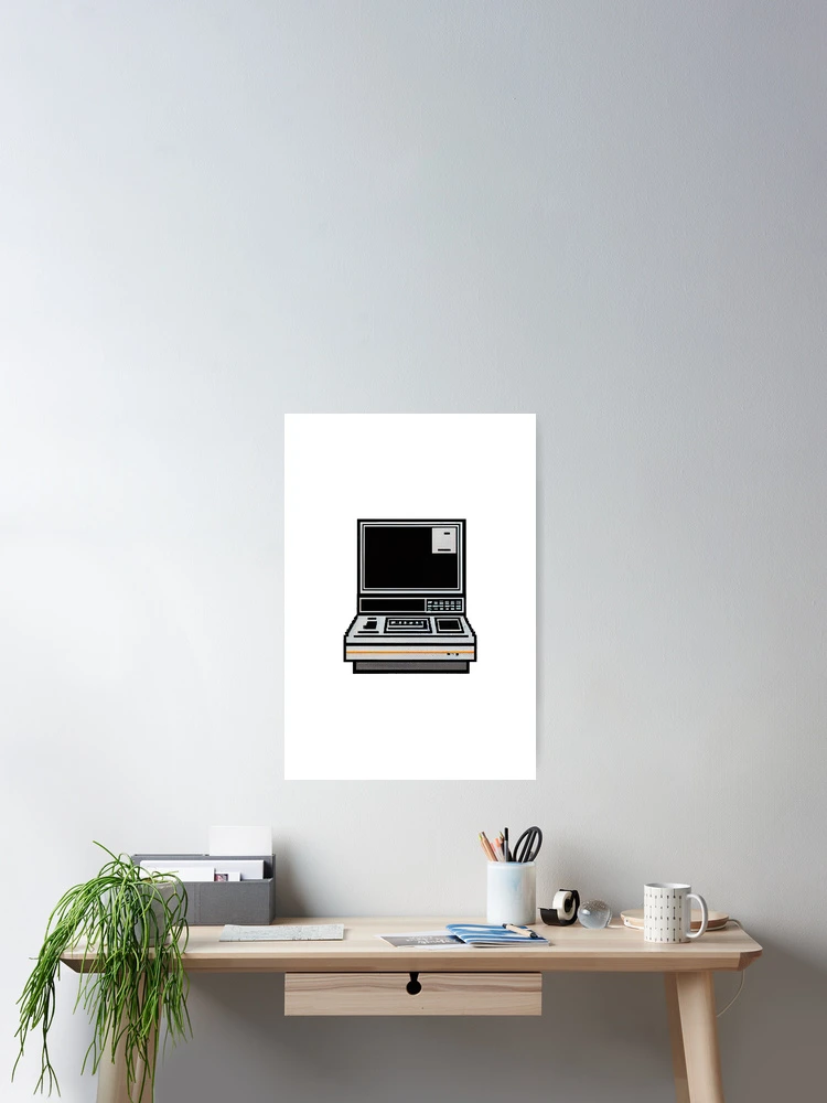 Thumbnail 2 of 3, Poster, Retro Computer designed and sold by devath.