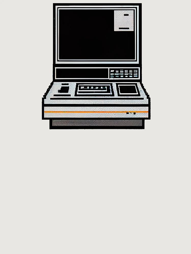 Thumbnail 6 of 6, Premium Oversized Sweatshirt, Retro Computer designed and sold by devath.