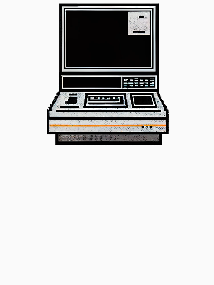 Thumbnail 6 of 6, Pullover Hoodie, Retro Computer designed and sold by devath.