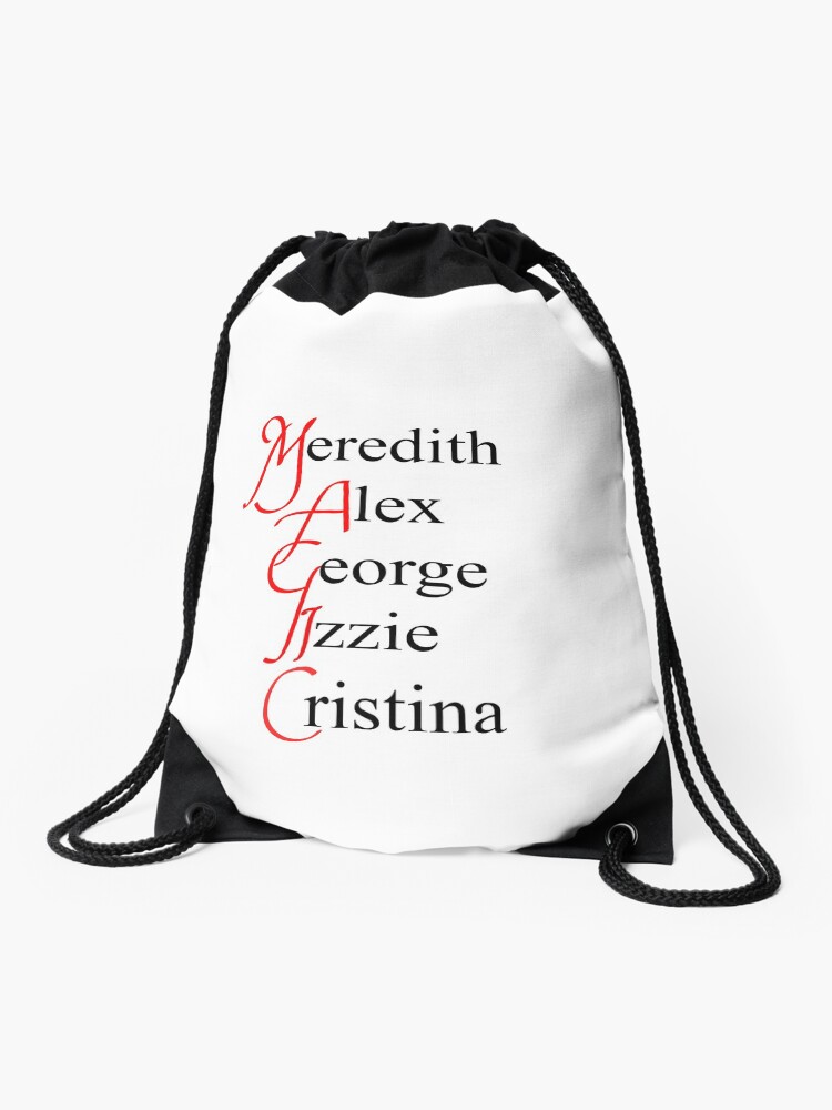 greys anatomy backpack