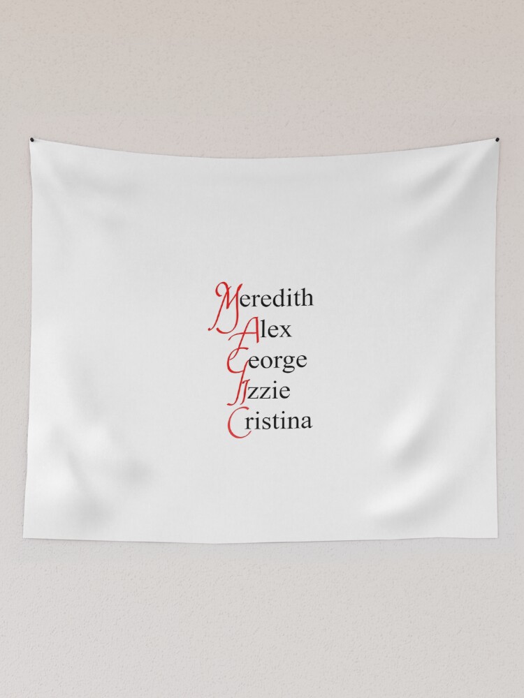 Grey's best sale anatomy tapestry