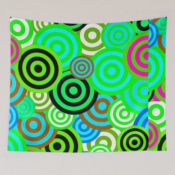 Item preview, RETRO CIRCLE PATTERN designed and sold by jmed70.