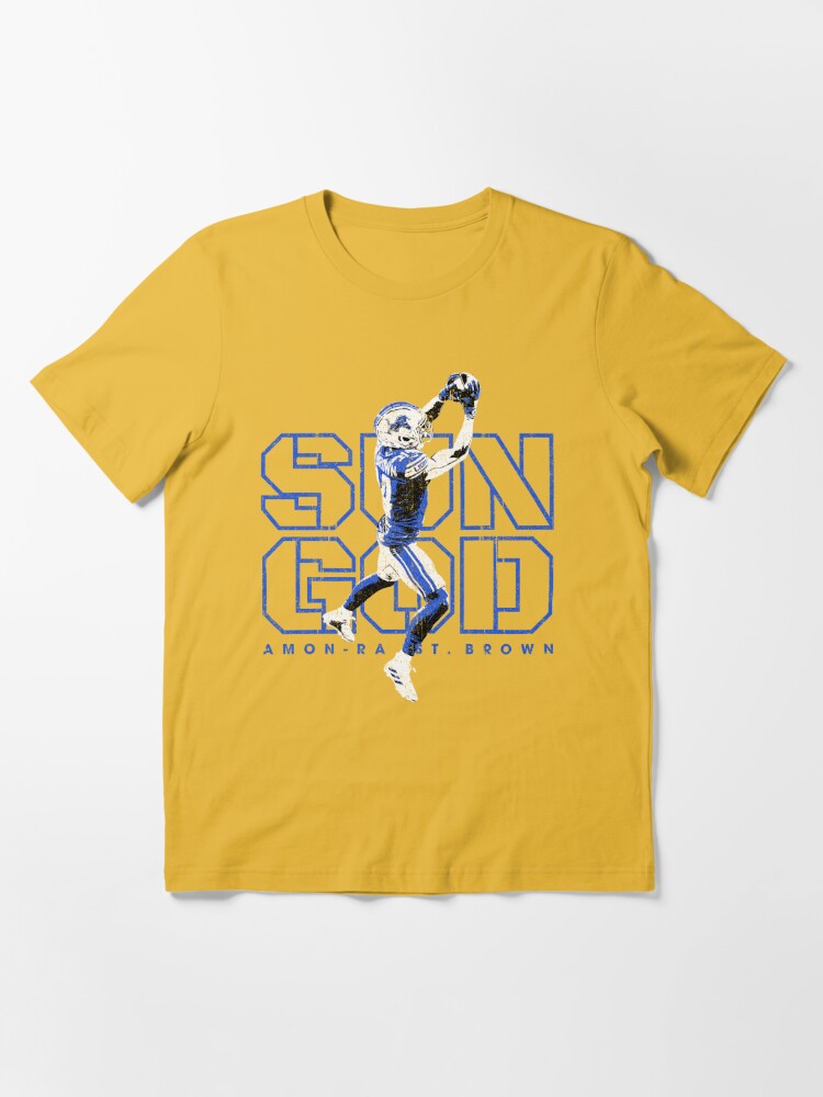 Amon-Ra St. Brown Detroit Lions football sun God 2023 T-shirt