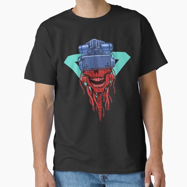 Item preview, cyber punk skull designed and sold by neplox.