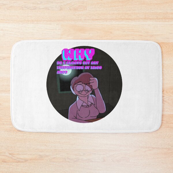 Item preview, Why Do I Always Get Art Inspiration at 12 In The Morning?  designed and sold by GlossyToothpick.
