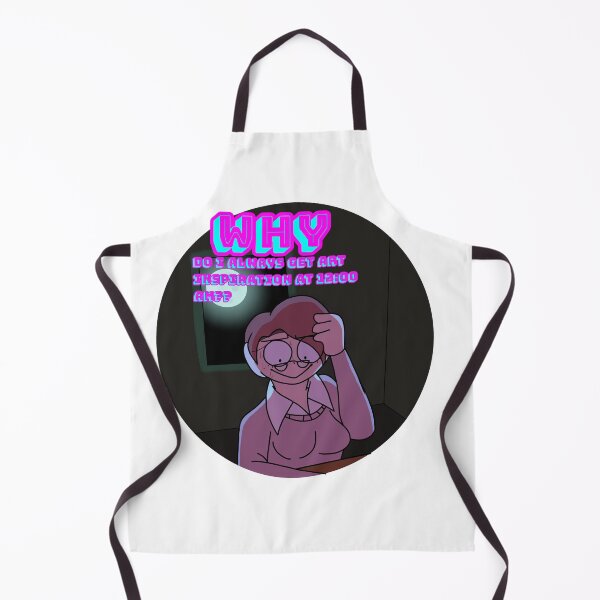Item preview, Why Do I Always Get Art Inspiration at 12 In The Morning? designed and sold by GlossyToothpick.