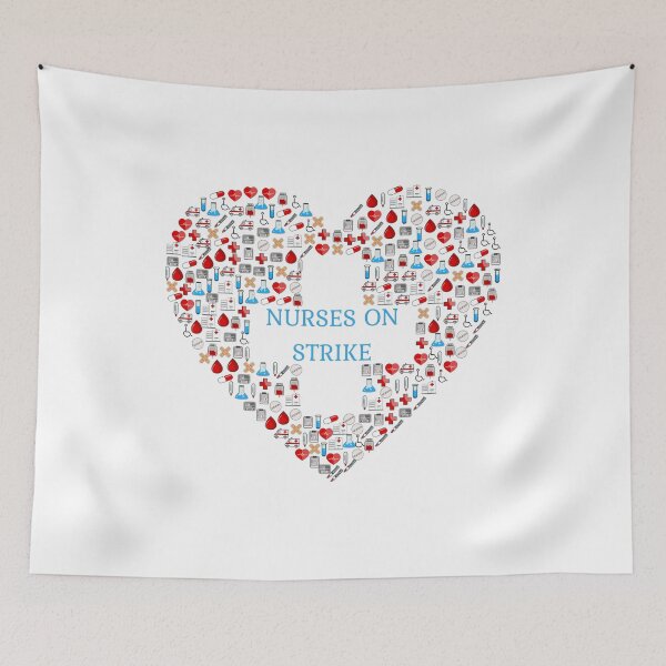 Item preview, Nurses on Strike designed and sold by CreeDesigns723.