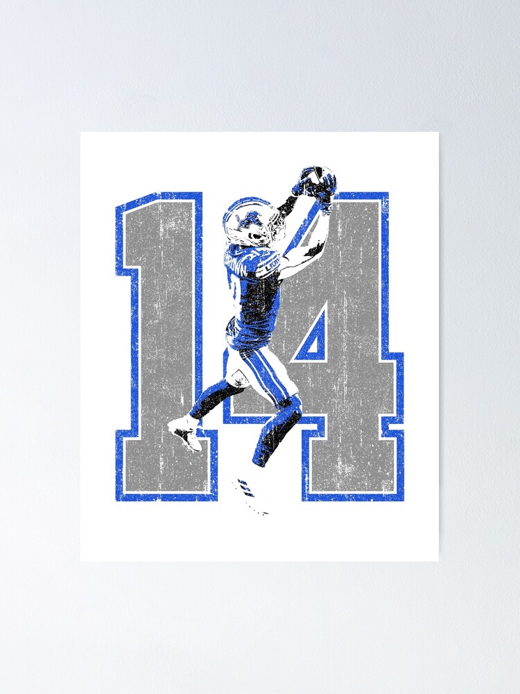 NFL Detroit Lions - Jarod Goff 21 Wall Poster with Pushpins