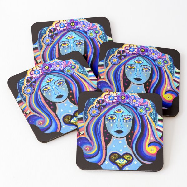Item preview, RETRO BLUE GODDESS 1960'S designed and sold by jmed70.