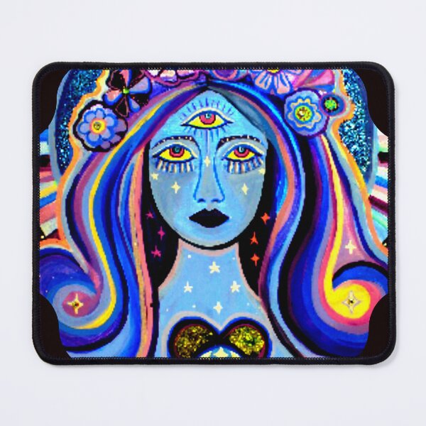 Item preview, RETRO BLUE GODDESS 1960'S designed and sold by jmed70.