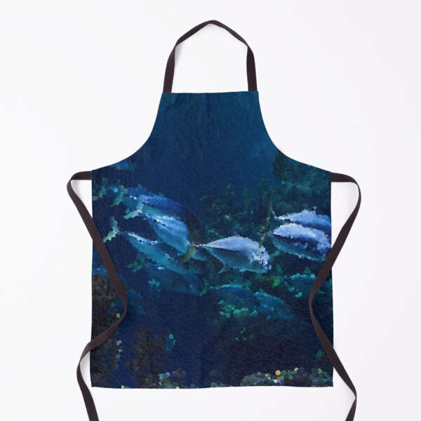 Item preview, Blue Fishies designed and sold by MathenaArt.