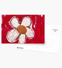 Hinweis Blume Postkarten