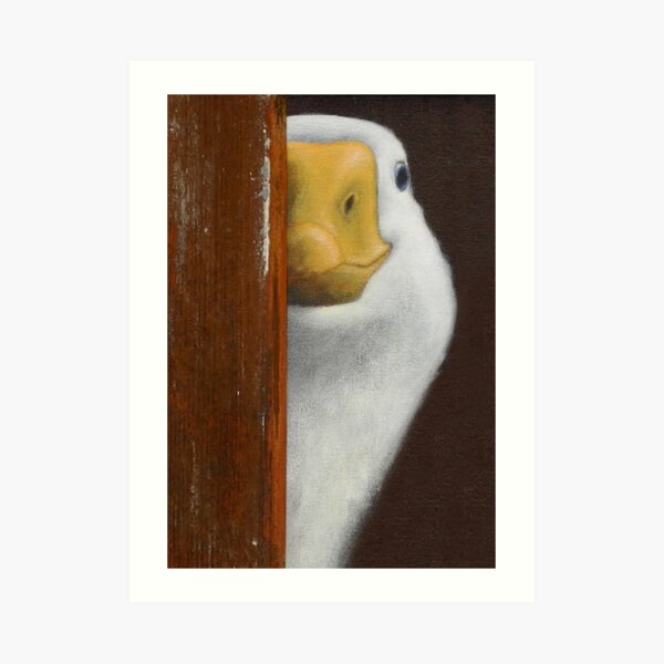 Peeping Kunstdruck