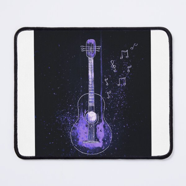 Item preview, Purple Neon Guitar, Music Style design designed and sold by Dven-Clothes.