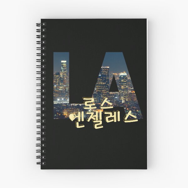 Item preview, Los Angeles LA 로스 앤젤레스  (Korean) designed and sold by SeoulJourner.