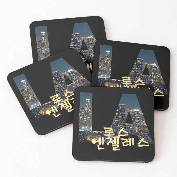 Item preview, Los Angeles LA 로스 앤젤레스  (Korean) designed and sold by SeoulJourner.