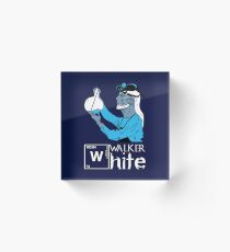 Walker White Acrylic Block