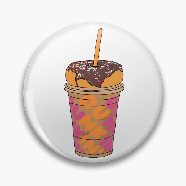 Item preview, Dunkin Donuts Iced Coffee with Sprinkle Donut designed and sold by Kaleigh W.
