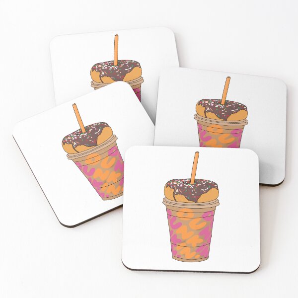 Item preview, Dunkin Donuts Iced Coffee with Sprinkle Donut designed and sold by Kaleigh W.