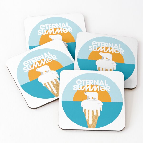 Item preview, Eternal summer - polar bear at the North Pole designed and sold by StudioCaramel.