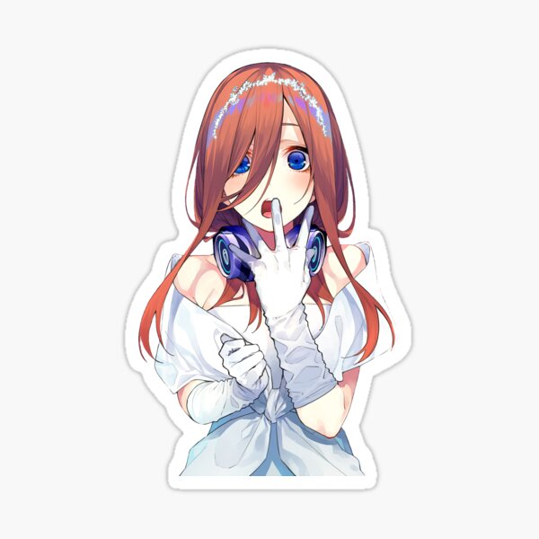 Stickers Quintessential Miku  Anime Stickers Hatsune Miky