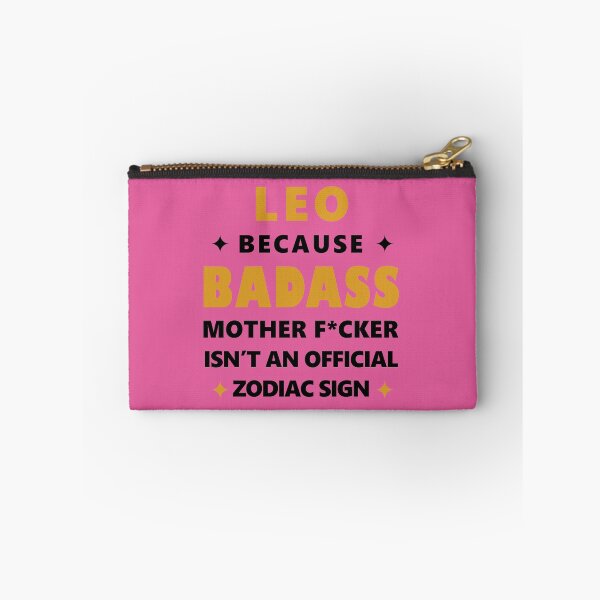 Item preview, Leo Zodiac Awesome Funny  Badass Mother F*cker designed and sold by smily-tees.