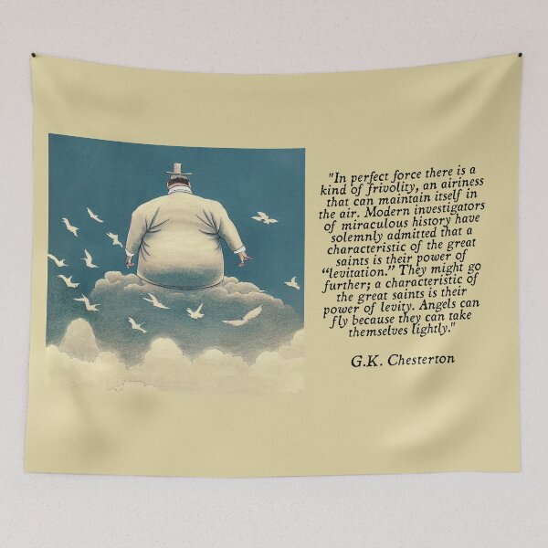 Item preview, Take Yourself Lightly (G.K. Chesterton) designed and sold by NuminousYes.