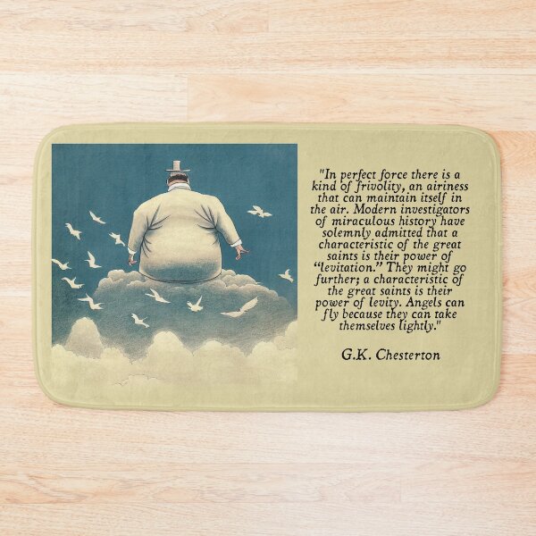 Item preview, Take Yourself Lightly (G.K. Chesterton) designed and sold by NuminousYes.